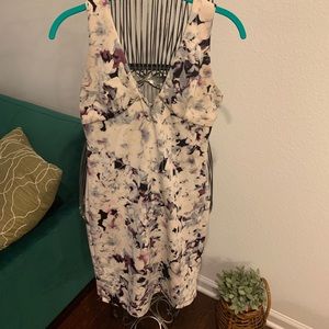 Pastel floral minidress size S